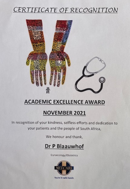 Netcare Award